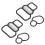 2X 15825-P2M-005 Magnet Ventil Dichtung Satz für   VTEC 1996-2005 1