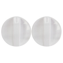 2X Microwave Ofen 11 mm Lange Kunststoffspule Drehknopf Timer