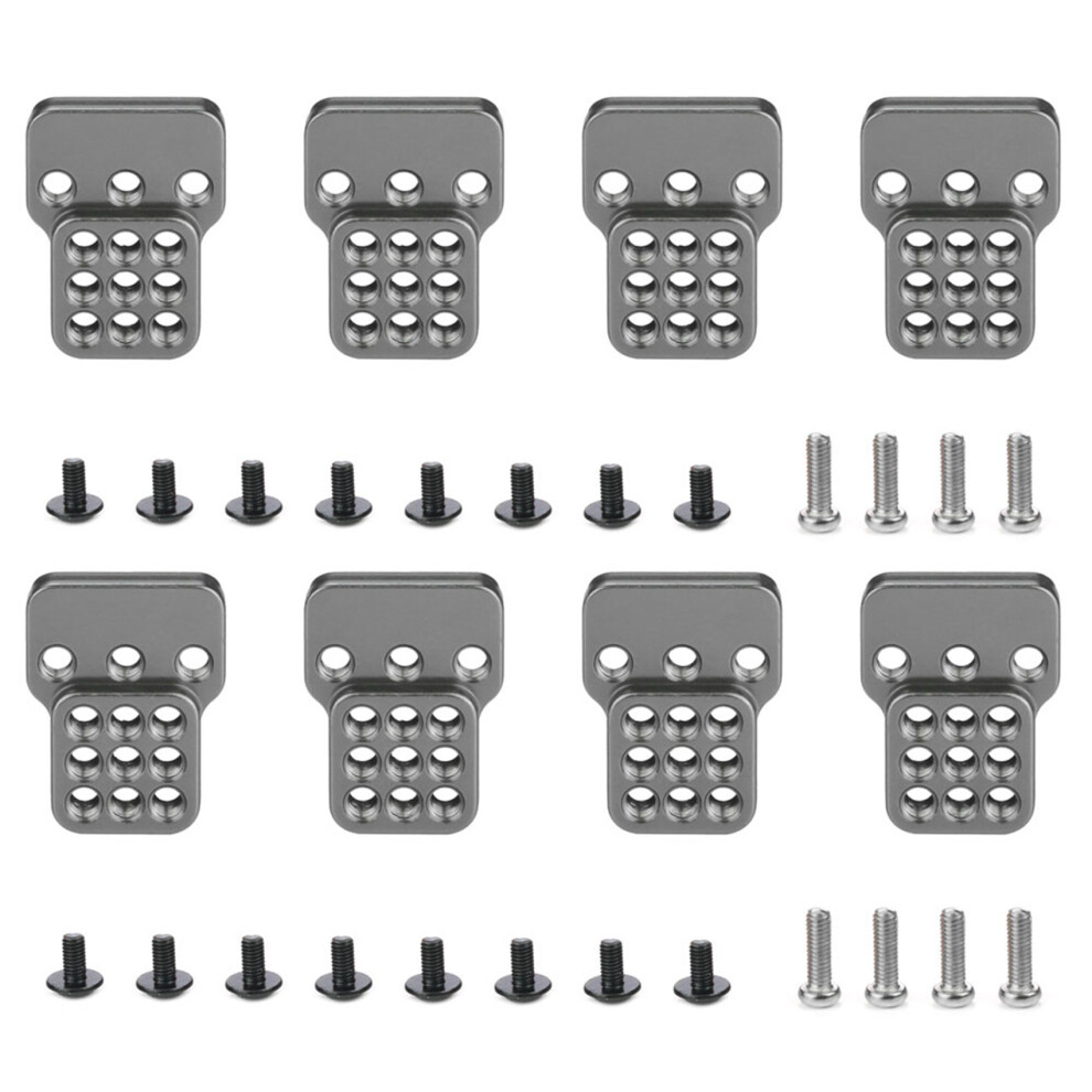 8X Metal Adjustable Bracket Extender For Wpl C14 C24 C34 C44 B14 B16 B24 B36 Titanium 6032427817101