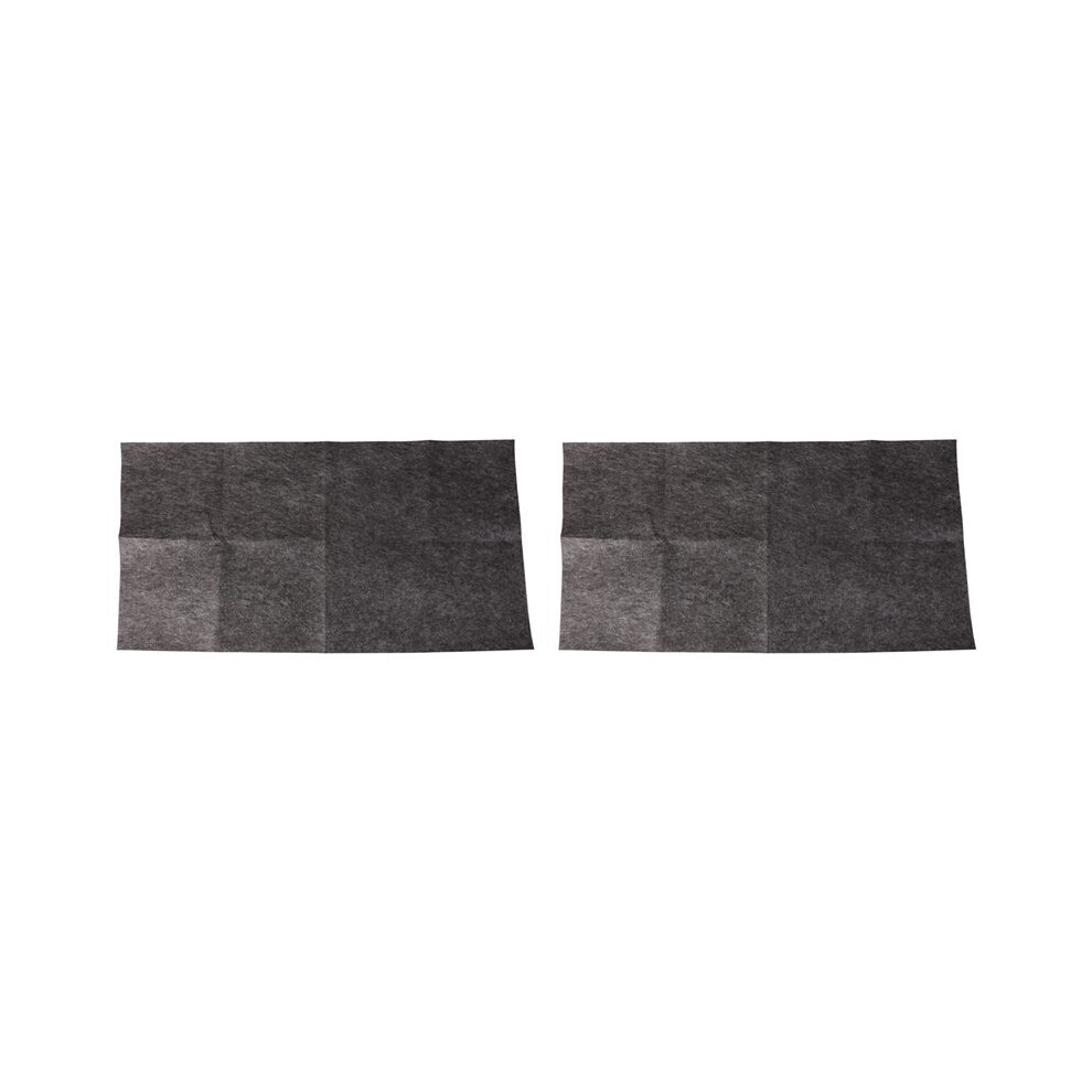 2X Speaker Cloth Car Subwoofer Box Polyester Fiber Sound-Absorbing Board Clothes Anti-Seismic Blanket Gray 6033781520799
