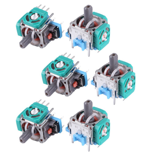 6Pcs/Lot Right / Left Joystick 3D Analog Stick Sensor for  4 PS4 Controller Dualshock 4 Repair Part