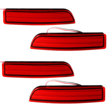 4X Car LED Tail Light Parking Brake Rear Bumper Reflector Lamp for Avensis/Alphard Mki/Rav4