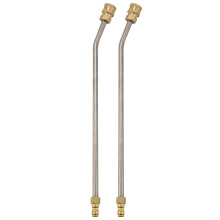2X Washer Accessoire de Fixation de Nettoyeur,Tige de Gouttière pour Laveuse À Haute Pression pour Lance/Baguette 1/4 Pouce,Connexion Rapide,Tige