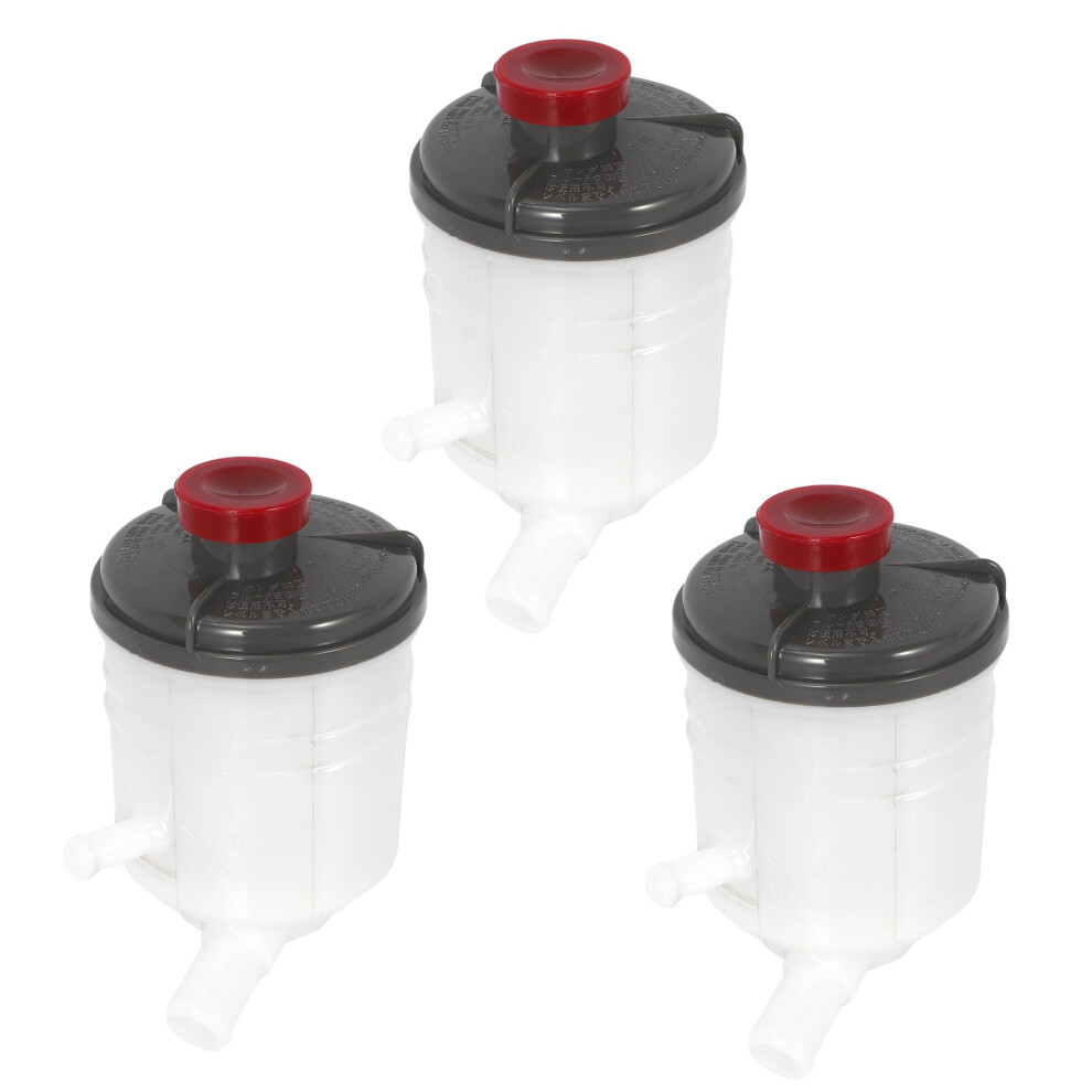 3X Power Steering Pump Fluid Reservoirs Oiler Oil Tank For 2006-2011 Fa1 Oem:53701-Snv-P01 White/Black 6032093737383