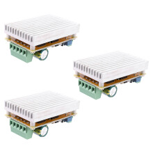 3X 380W 3 Phases Brushless Motor Controller Board(No/Without Hall Sensor) BLDC PWM PLC Driver Board 6.5-50V