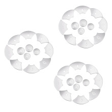 36Pcs Car Interior Steering Wheel Button Trim Cover Sticker for C E S Class W204 W212 W221 GLK