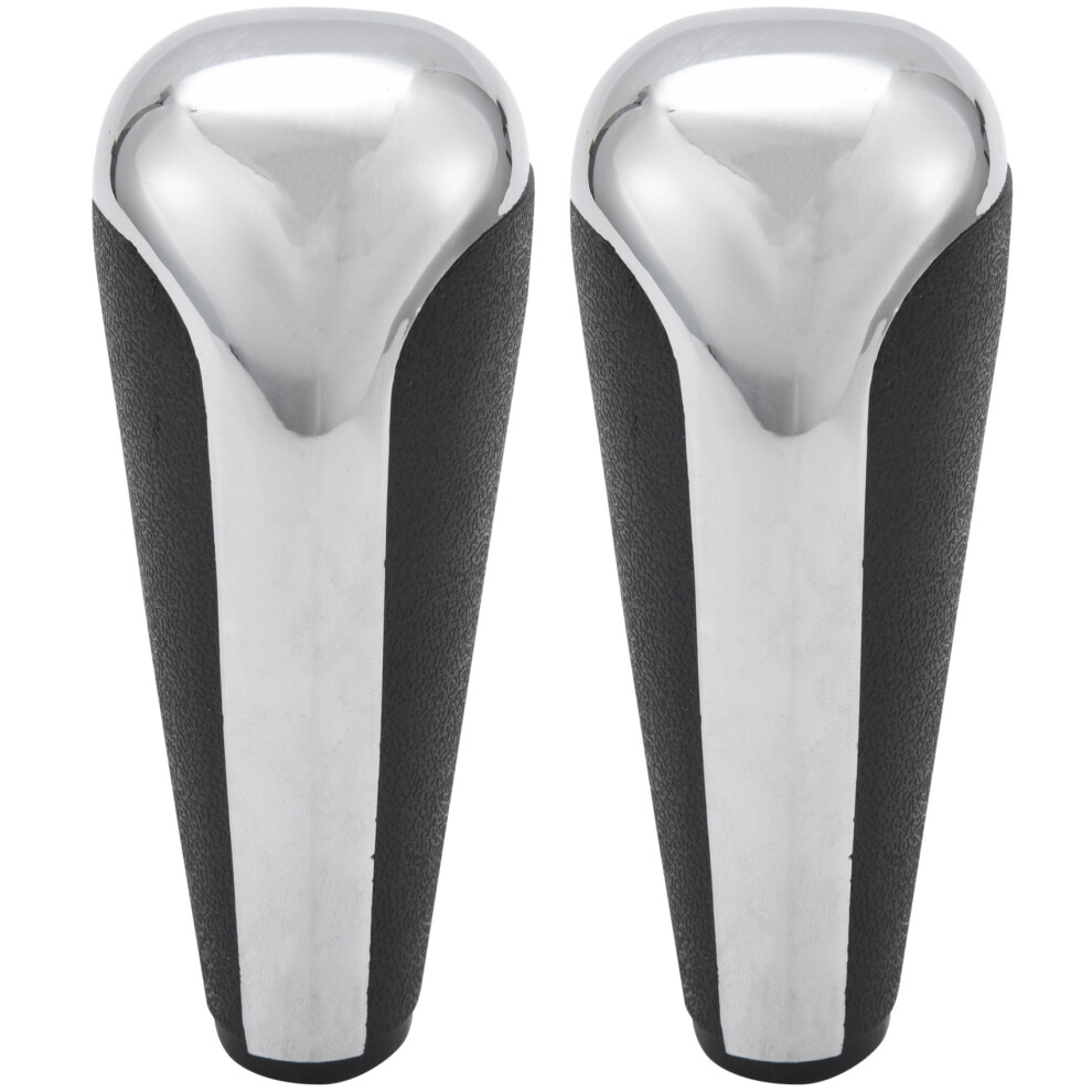 2X Automotive Automatic Transmission Shift Lever Shift Knob Shift For 206 207 301 307 408 C2 C3 Black 6032593223560