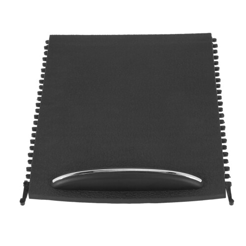 2X Car Center Console Sliding Shutters Cup Holder Roller Shutter Cover for - C-Class W203 2000-2007 2