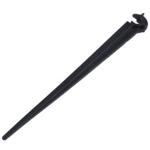 100 Stücke C-Förmigen Garten 4 / 7mm Tropf Bewässerung Rohr Halterung Halterung Feste Stange Tropf Bewässerung Bewässerung Armaturen