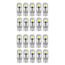 20Pcs 6000K Canbus T10 168 194 W5W Dome Lizenz Seitenmarkierung LED GlüHbirne Weiß