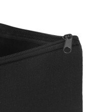 80 Pcs Canvas Zipper Pouch Bags Canvas Makeup Bags Pencil Case Blank DIY  Bags for Travel DIY  School Black