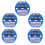 5X RTD PT100 Temperature Transmitter DC24V Minus 50 - 100 Degree Output 0-10V 1