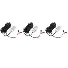 3X 12V LED Green Underwater Submersible Night Fishing Light Crappie Shad Squid Boat Fishing Light