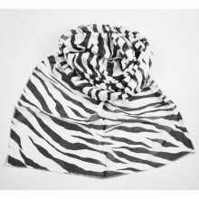 10X Black White Chiffon Strips Striped Women Shawl Scarves Wrap Pashmina Gift