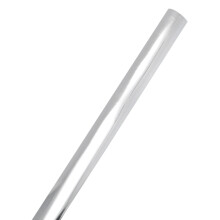 2pcs Silver Car Grille Exterior Chrome Styling Decoration Moulding Trim Strip 12mm