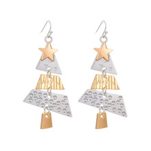 Anspruchsvolle Ohrringe mit Weihnachtsmuster, robuste-Ohrringe