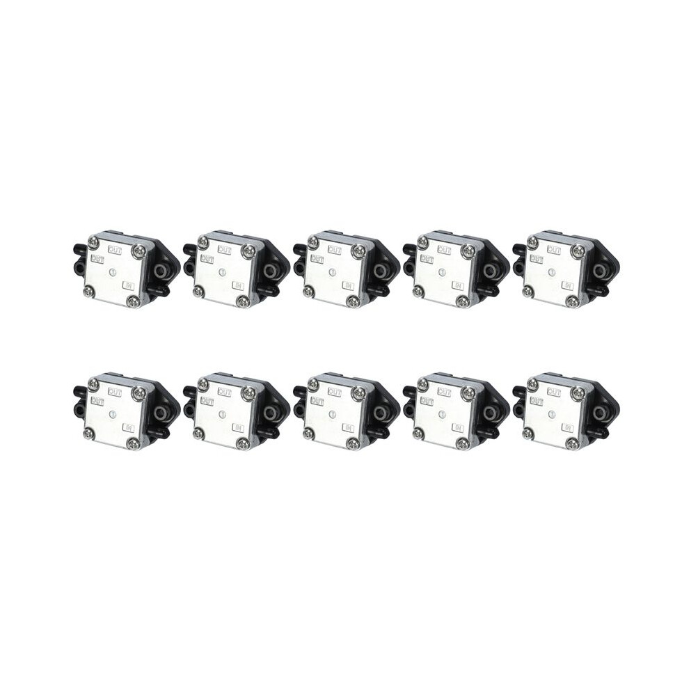 10X F4 4T Fuel Pump For Parsun Hdx Makara F5 F6 Makara F8 4 Cycle 4Hp 5Hp 6Hp 8Hp Outboard 6Bx-24410-00 Silver 6033212214471