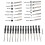 Carburetor Adjustment Tools 14Pcs ABS Material for String Trimmers & Chainsaws 2