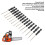 Carburetor Adjustment Tools 14Pcs ABS Material for String Trimmers & Chainsaws 5