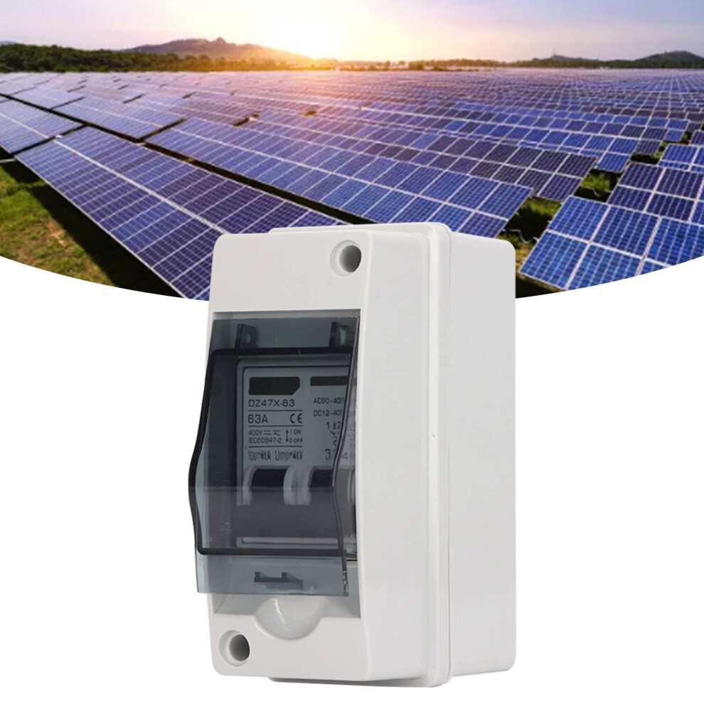 Dc Breaker 2P 63A Solar Isolator Switch For Pv System 12Vâ400V 9481370297749