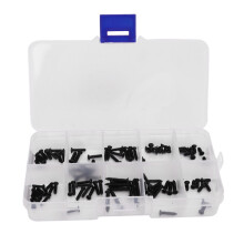 Parafusos de aço inoxidável para reparo de carros RC MJX16208, 16207 e 16210. Desempenho superior, fácil armazenamento, parafusos de alta dureza e