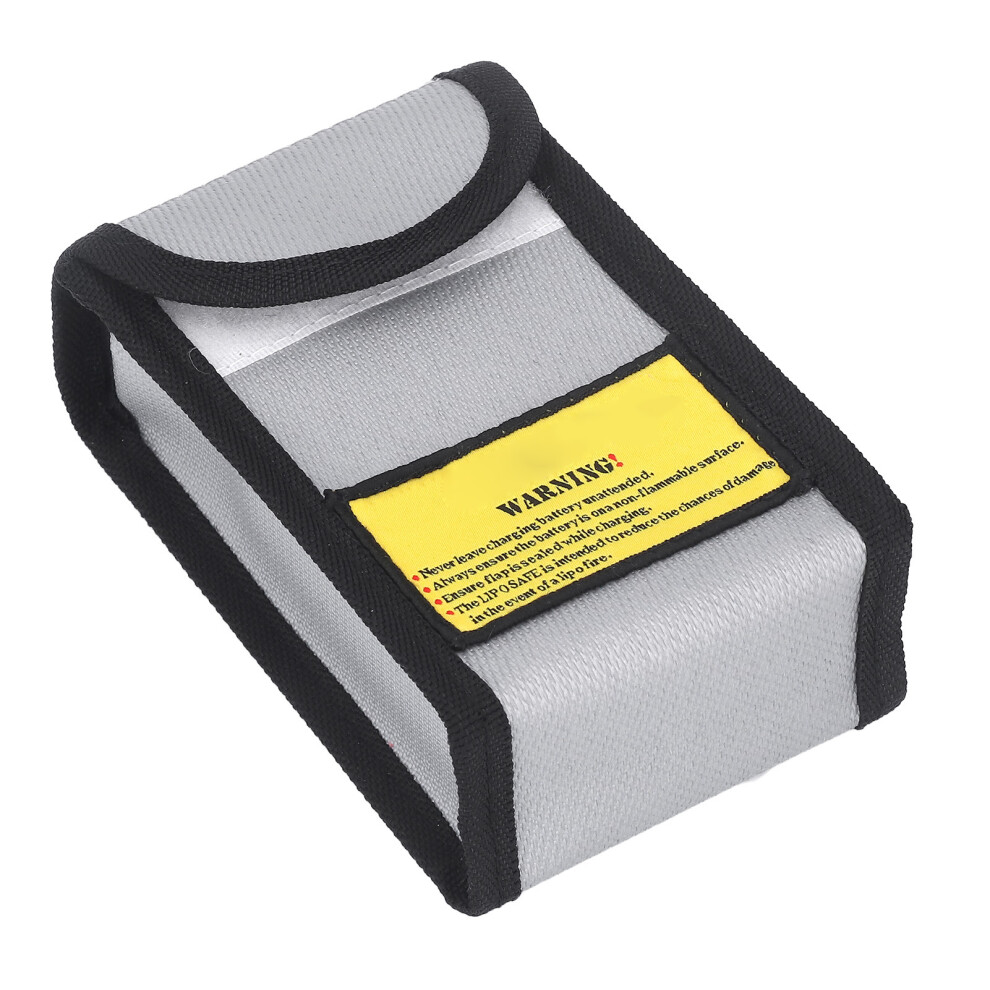 High Temp Eco Friendly Lithium Battery Explosion Proof Bag 15Cm Silver 8021381723731