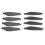 Flexible Silver Tip Drone Propellers 75x17mm for Mini 3 Pro 1