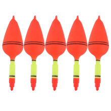 Plastic Fishing Drift Floats Ultra-light Hard Foam Construction Snap Connectors Rubber Stoppers Durable Construction Brilliant Color And Patterns For