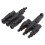 Solar Panel Connectors Parallel Connection Waterproof High Security Solar Y Branch Connector Durable Stable Performance Plug And Play Drill Free Insta 7