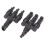 Solar Panel Connectors Parallel Connection Waterproof High Security Solar Y Branch Connector Durable Stable Performance Plug And Play Drill Free Insta 5
