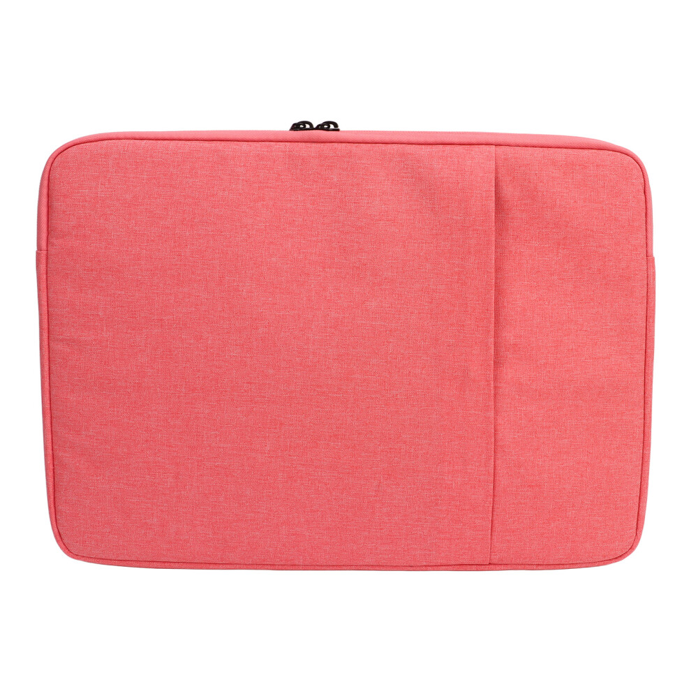 Laptop Sleeve Case With Accessory Pocket, Padded Computer Carrying Pouch For 14.1 To 15.4 Inch Devices, Protective Laptop Cover With Dual Zipper Desig 9301476983349
