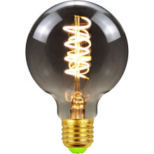 Ampoule en verre ambré à intensité variable pour de nombreuses applications, style vintage avec filament apparent, longue durée de vie de 20 000