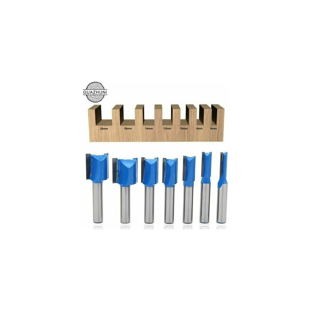 Professional Milling Cutter Straight Router Bit Set, Straight Bit Whole Carbide Provides High Precision And Great Solidity For Various Cutting Needs 9169997271136