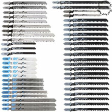 Assorted T Shank Jig Saw Blades, Efficient Cuts In Wood, Plastic, Metal, High-Quality T Shank Assures Grip And Stability, Compatible With Most Jig