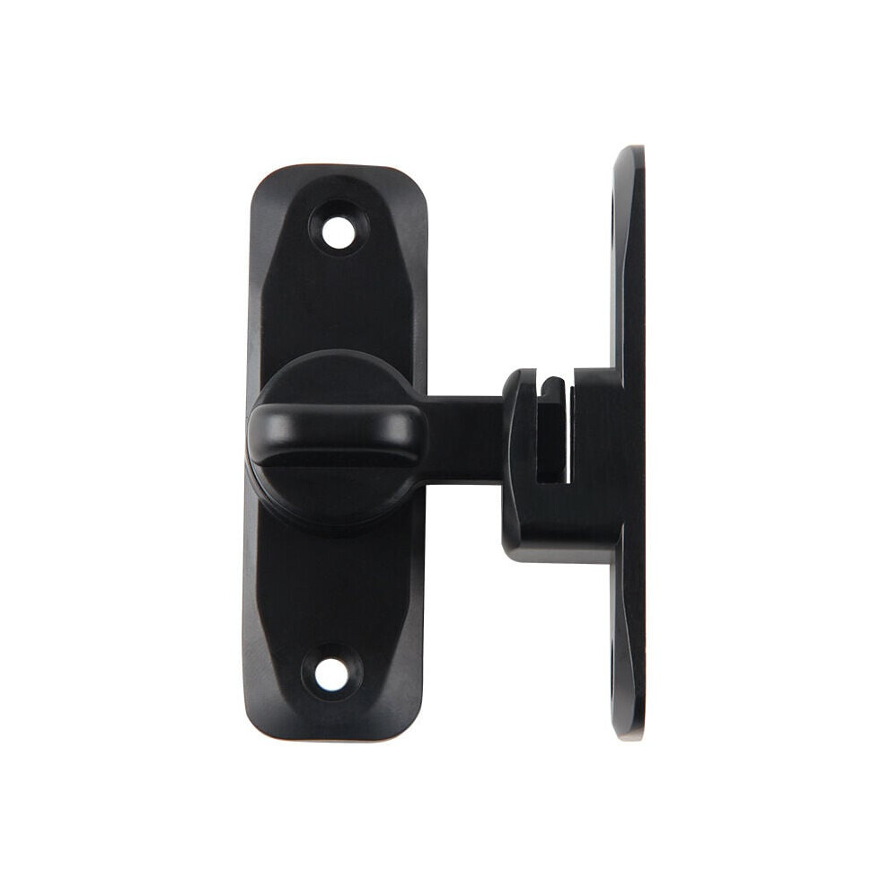 Barn Door Lock With Privacy Protection, Premium Zinc Alloy 90_180 Degree Mounting Flip Gate Latches Hardware, Door Security Sliding Door Lock For 9340959655489