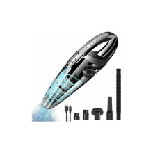 High Power Portable Vacuum Cleaner, 120W Cordless Wet Dry Use Mini Vacuum For Home Office Car, Quick Charge 2200Mh Battery, Strong Suction Washable