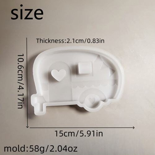 Sturdy Flexible Silicone Mold Perfect For Creating Unique 2