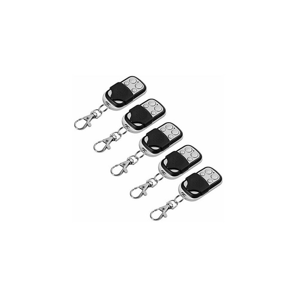 Encrypted And Secure Universal Remote Control For Garage Doors, Anti Interference Capability 4 Button Remote With High Sensitivity Reception, Compact 9173940285019