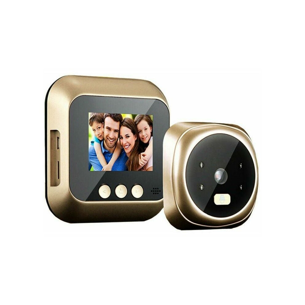 Video Doorbell, 160 Degree Wide Angle For Enhanced Surveillance, Night Vision Capable Digital Peephole Viewer 9405630000559