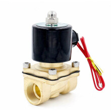 Válvula solenoide eléctrica para aire y agua, control de dos o tres vías de aleación que garantiza un funcionamiento suave en entornos