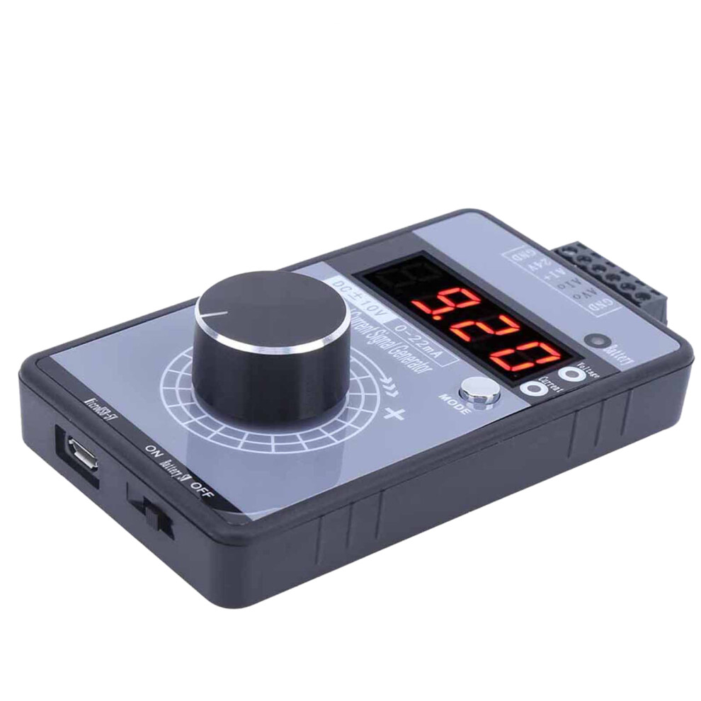 Stable Voltage/Current Signal Generator 0Â10V 0Â22Ma 4 Digit Display 6941371106974