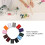 12 Pcs Colorful Polyester Sewing Thread for Household Hand Sewing 8