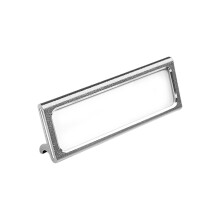 Praktische, robuste Preiskarte aus Aluminiumlegierung zur-Silber