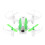 Red Mini Drone, Headless Mode 4Ghz Frequency Support Multiple Users Simultaneously Without Interference, Altitude Hold Function for Automatic Height L 3
