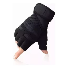 Trainingshandschuhe für Fitnesstraining, Halbfingerhandschuhe mit rutschfestem Griff und stoßdämpfender Polsterung, atmungsaktive,