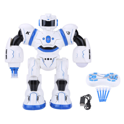 Interactive Robot, Educational Playing, Programmable Actions For Kids, With Intelligent Remote Control, LED Lights, Talking Robot, Fun And Educational