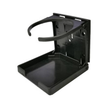 Compacte drankorganizer, opvouwbare bekerhouder met verstelbare armen voor auto's, boten en campers, corrosiebestendig en waterdicht,