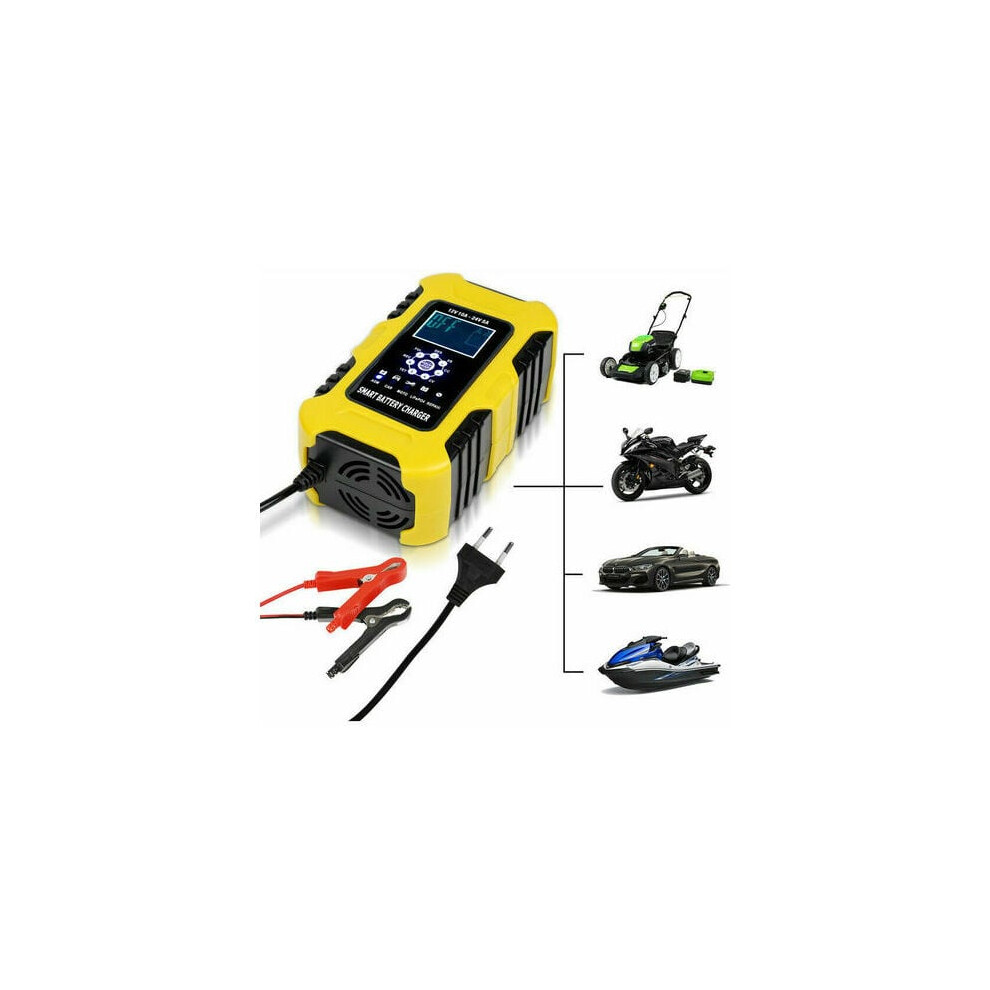Battery Charger, Smart Pulse Technology For Precise Charging, Heat Dissipation Performance Ensures Durability, Ultra Circuit Protection Guarantees 9173940286023