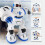 Interactive Robot, Educational Playing, Programmable Actions For Kids, With Intelligent Remote Control, LED Lights, Talking Robot, Fun And Educational 4