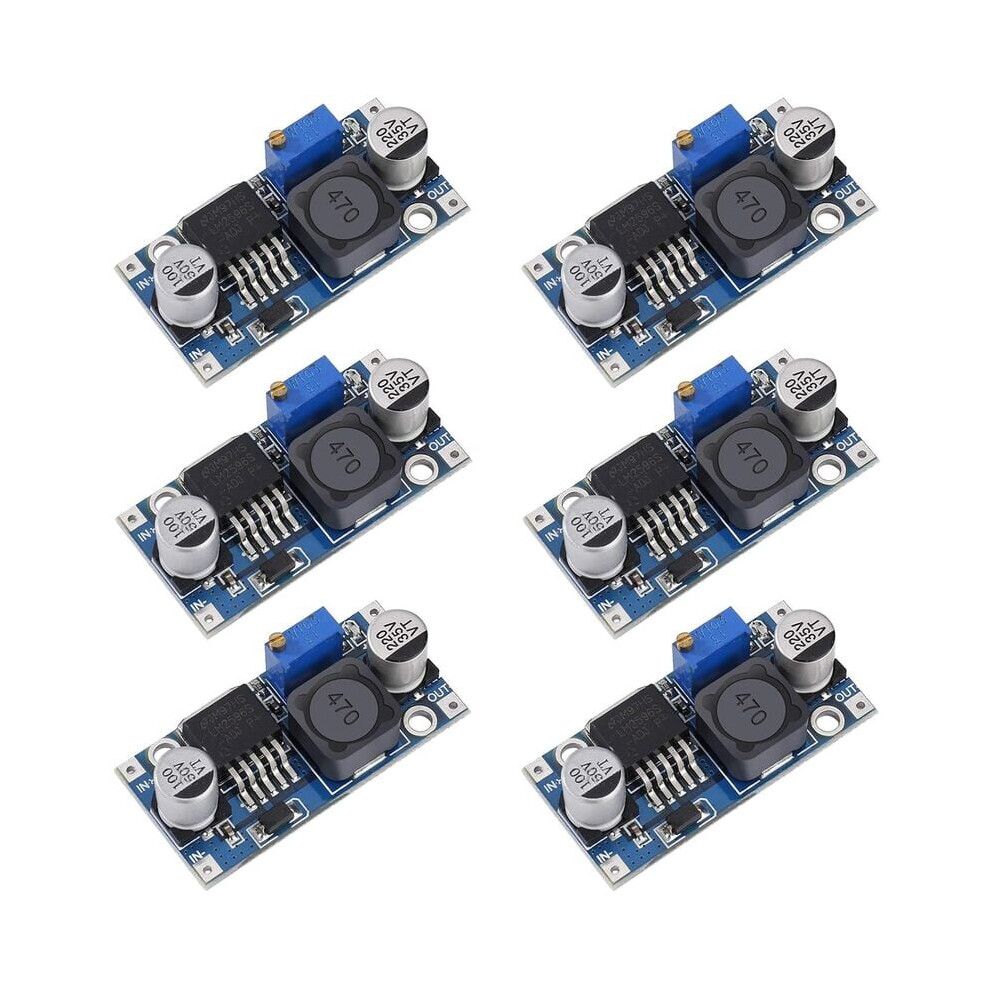 Lm2596s Dc-Dc Step-Down Module, High Efficiency And Output Ripple Control, Voltage Regulator With Buck Adjustable Step-Down Module For Reliable Dc 9173940285927